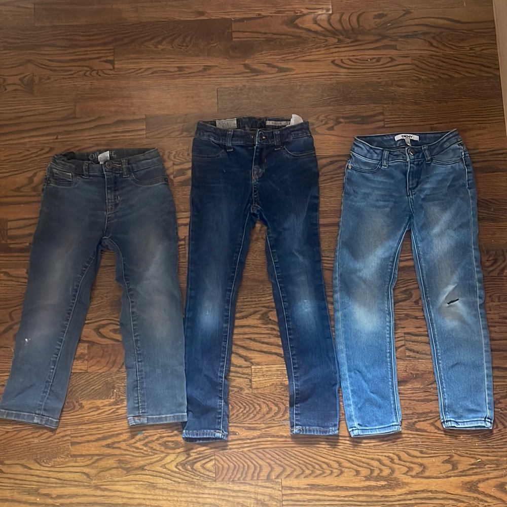 Girls jeans and bermuda shorts